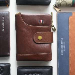 Kavis Trifold Genuine Leather Wallet