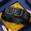NEW CROCODILE PATTERN BELT