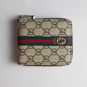GD Short Leather Wallet