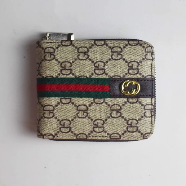 GD Short Leather Wallet