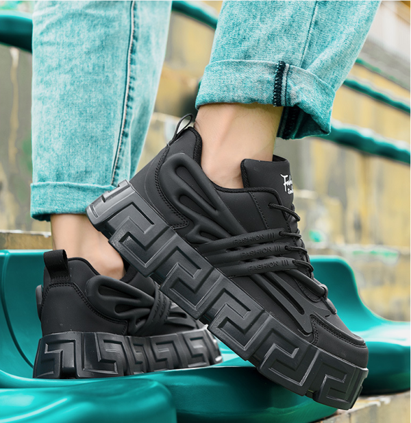 AUTUMN AND WINTER LEISURE HEIGHTENING SPORTS SHOES